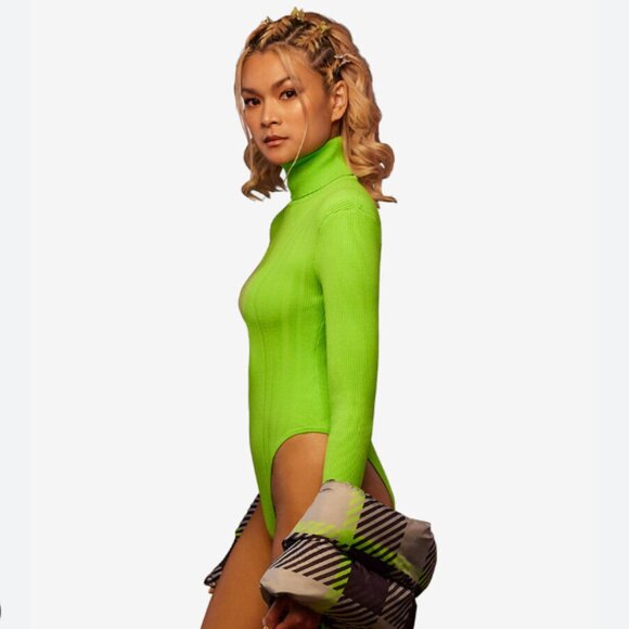 ADIDAS X IVY PARK TURTLENECK RIB KNIT BODYSUIT - Picture 13 of 16